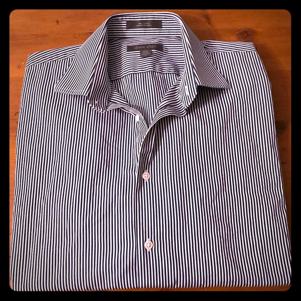 Nordstrom Rack Traditional Fit Striped Dress Shirt